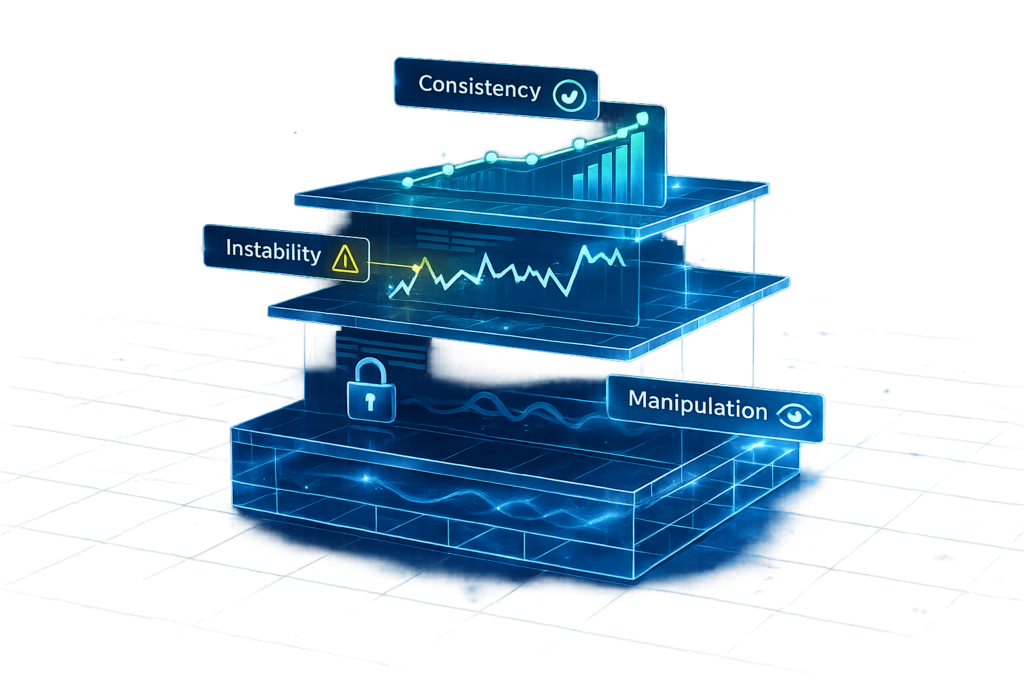 How Behavioral Patterns Affect Credit Profile Evaluation Different behavior patterns like consistency, instability, and unusual activity affecting how a credit profile is evaluated